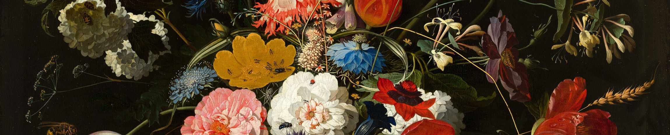 Flowers in a Metal Vase.__Creator_ Abraham Mignon.__Date_1670.__Institution_ Mauritshuis._